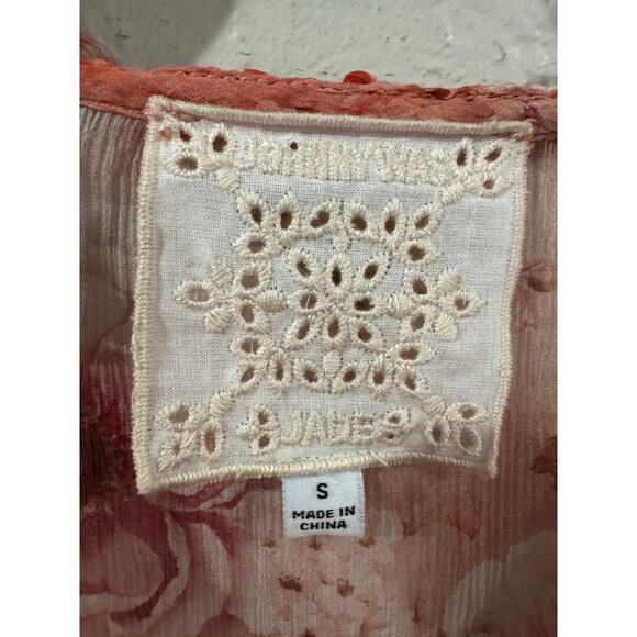 Johnny Was Jade YOURS TRULY SILK Sheer Blouse - Picture 2 of 7